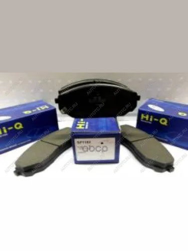 Колодки тормозные передние (4шт.) SANGSIN Hyundai Santa Fe CM дорестайлинг (2006-2009)