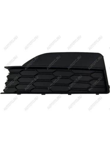 Левая вставка переднего бампера (пр-во Китай) BodyParts Skoda Rapid MK2 хэтчбэк 5 дв. рестайлинг (2019-2024)