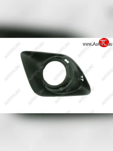 Левая вставка переднего бампера (с отверстием под ПТФ, пр-во Китай) BodyParts Mitsubishi ASX дорестайлинг (2010-2012)