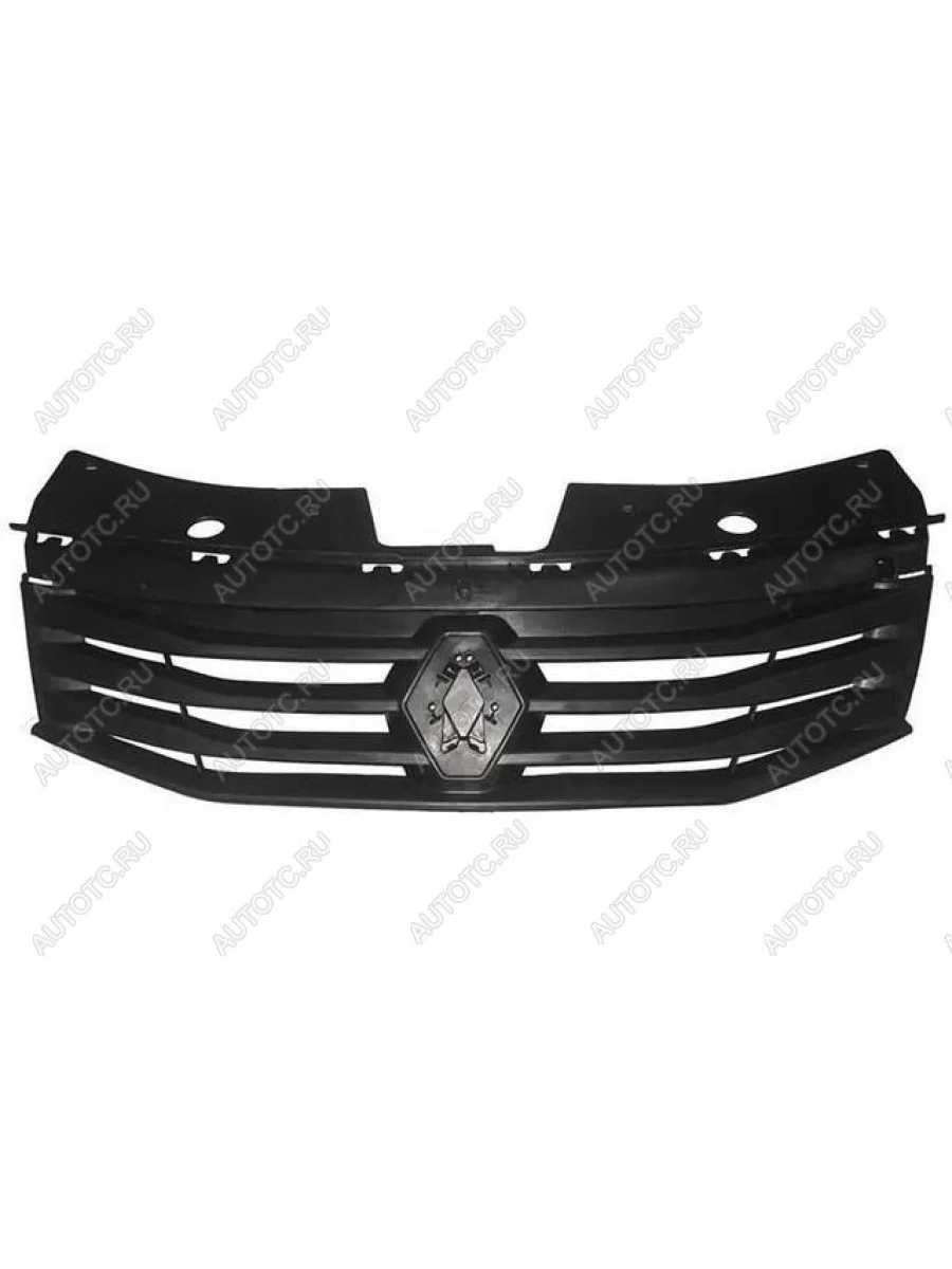 Решетка радиатора (пр-во Китай) BODYPARTS Renault Sandero 1 (2009-2014) (неокрашенная)  в Перми Пермском крае