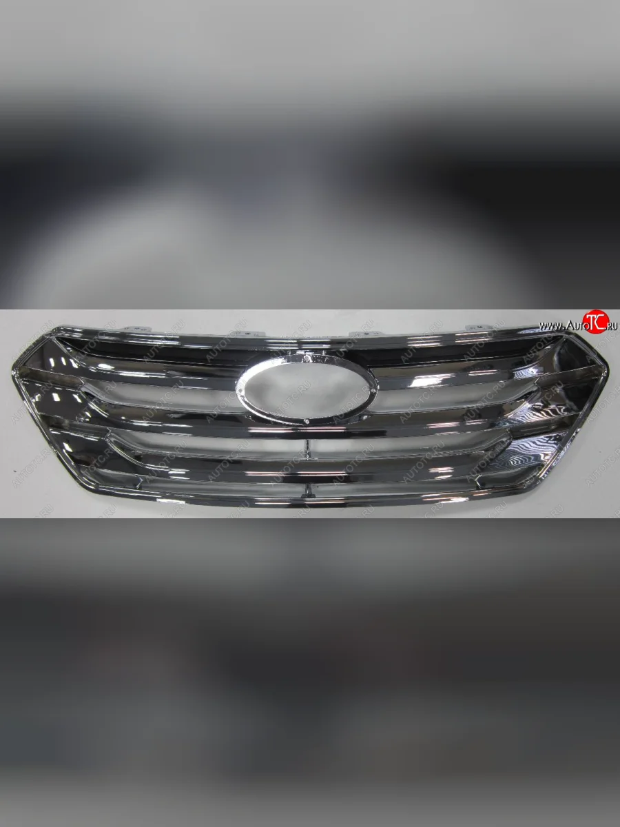 Решетка радиатора (пр-во Китай) BODYPARTS Hyundai Santa Fe DM дорестайлинг (2012-2016)  в Перми Пермском крае