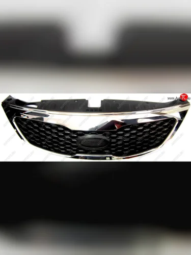 Решетка радиатора (пр-во Китай) BODYPARTS (хром) KIA Sorento XM дорестайлинг (2009-2012)