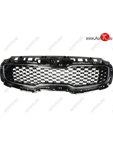 Решетка радиатора (пр-во Китай) BODYPARTS (молдинг хром) KIA Sportage  4 QL (2016-2018) дорестайлинг