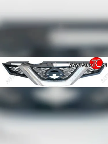 Решетка радиатора (пр-во Китай) BODYPARTS (хром) Nissan X-trail 3 T32 рестайлинг (2017-2022)