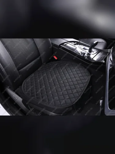 Накидки на сиденье (на весь салон Flax Plus Лен ) Автопилот (черный) 