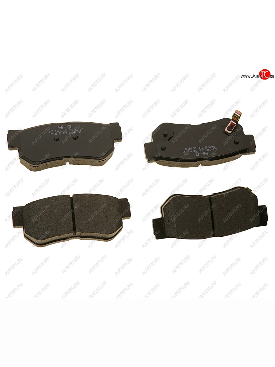 Колодки тормозные задние (4шт.) SANGSIN Hyundai Getz TB хэтчбэк 5 дв. рестайлинг (2005-2010)  в Керчи Республика Крым