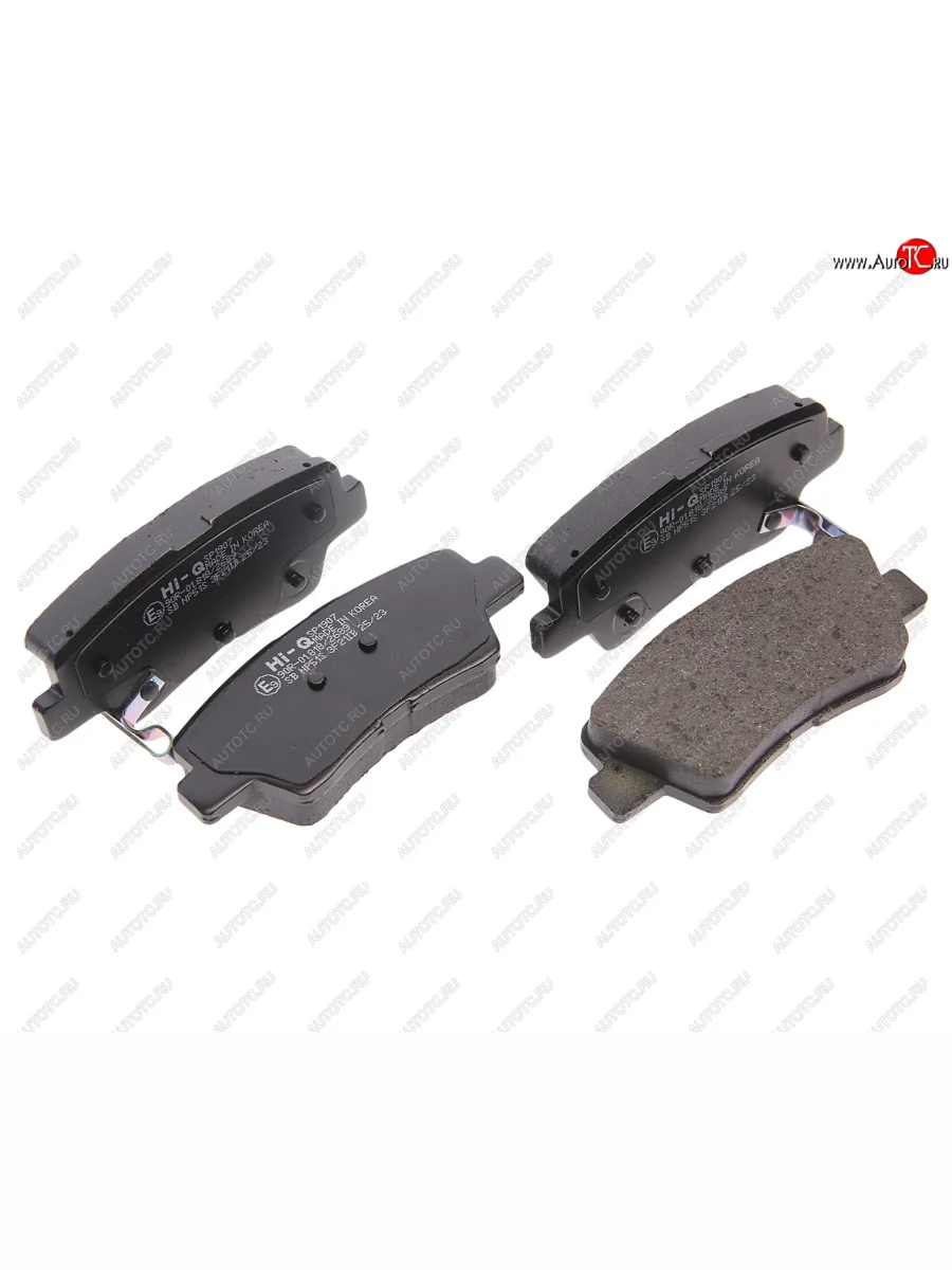 Колодки тормозные задние (4шт.) SANGSIN Hyundai Elantra AD дорестайлинг (2016-2019)  в Воронеже Воронежской области