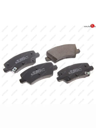 Колодки тормозные задние (4шт.) SANGSIN KIA Picanto 3 JA хэтчбэк 5 дв. дорестайлинг (2017-2021)