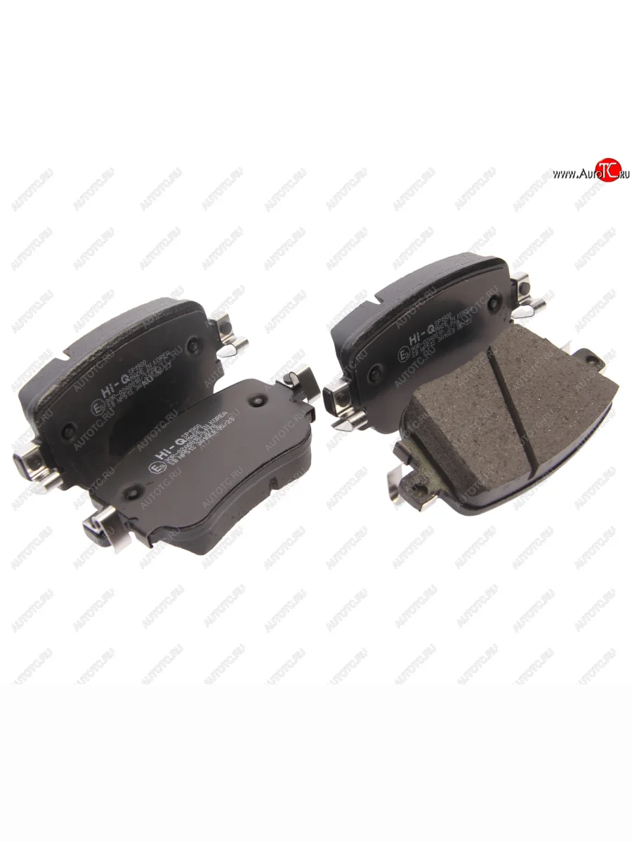 Колодки тормозные задние (4шт.) SANGSIN Skoda Octavia A8 универсал (2019-2022)  с доставкой в г. Пермь