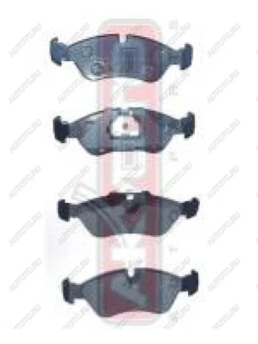 Колодки тормозные передние (4шт.) SANGSIN Daewoo Nexia рестайлинг (2008-2015)