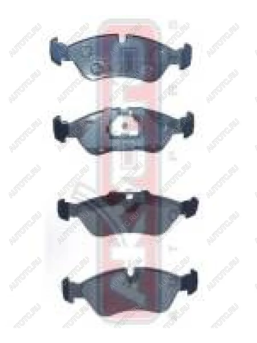 Колодки тормозные передние (4шт.) SANGSIN Daewoo Nexia рестайлинг (2008-2015)  в Керчи Республика Крым