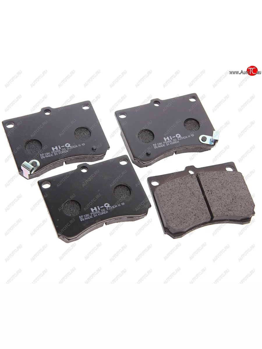 Колодки тормозные передние (4шт.) SANGSIN Mazda 323 BA дорестайлинг седан (1994-1996)  в Перми Пермском крае