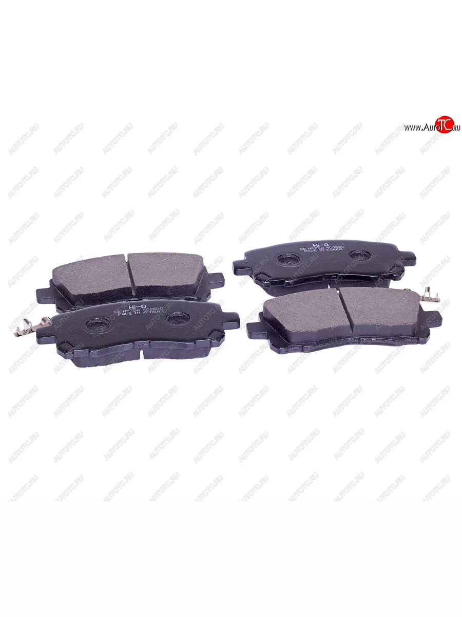 Колодки тормозные передние (4шт.) SANGSIN Subaru Legacy BG,BK,B11 универсал рестайлинг (1996-1998)  в Перми Пермском крае