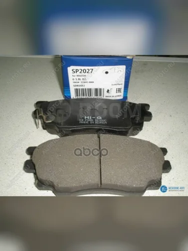 Колодки тормозные передние (4шт.) SANGSIN Mazda 6 GG, GY универсал рестайлинг (2005-2008)