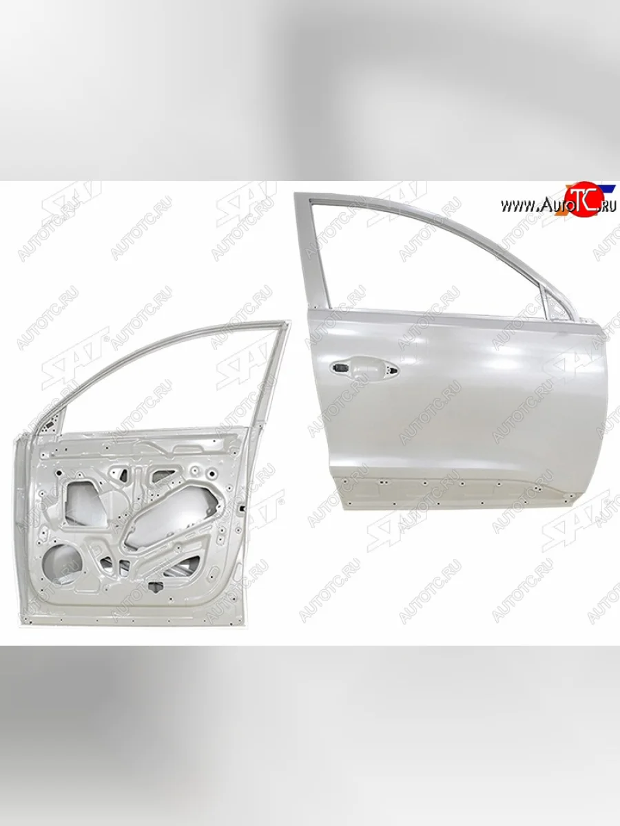 Дверь передняя RH SAT Chery Tiggo 7 PRO (2019-2025) (неокрашенная)  в Самаре Самарской области