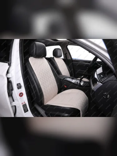 Накидки на сиденье (Tour Flax лён) (бежевый) 