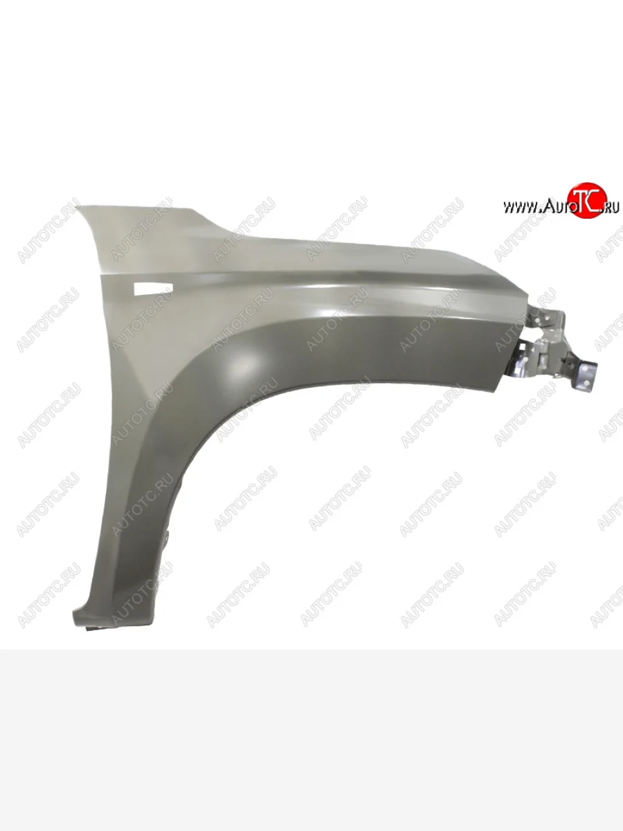 Крыло переднее RH с отв-ем под повторитель SAT Mitsubishi L200 5 KK,KL рестайлинг (2018-2022) (неокрашенное)  в Перми Пермском крае