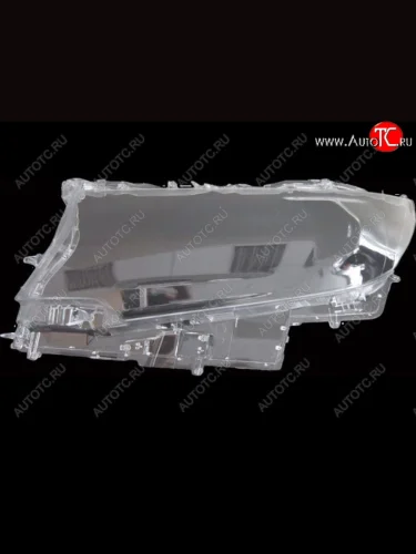 Левое стекло передней фары (пр-во Китай) BODYPARTS  Toyota Land Cruiser Prado J150 2-ой рестайлинг (2017-2020)