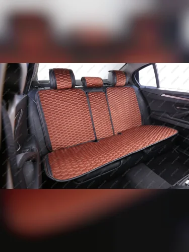  Накидка на сиденье (на весь салон Velvet Soty Plus вельвет) Автопилот (коричневый) 