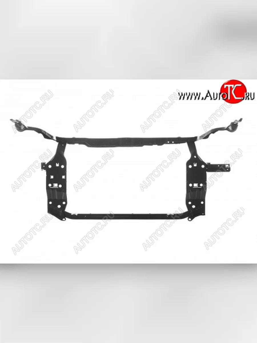 Панель рамки радиатора (пр-во Китай) BODYPARTS Nissan X-trail 2 T31 дорестайлинг (2007-2011) (неокрашенная)  в Керчи Республика Крым