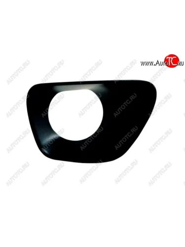 Левая вставка воздухозаборника переднего бампера (с отверстием под ПТФ, пр-во Китай) BODYPARTS Jeep Grand Cherokee WK2 дорестайлинг (2010-2013)