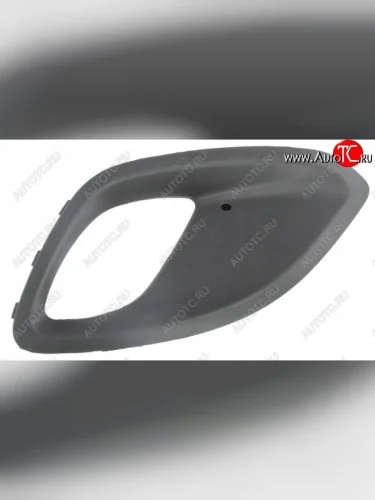 Левая вставка воздухозаборника переднего бампера (с отверстием под ПТФ, пр-во Китай) BODYPARTS KIA Picanto 2 TA хэтчбэк 3 дв. дорестайлинг (2011-2015)