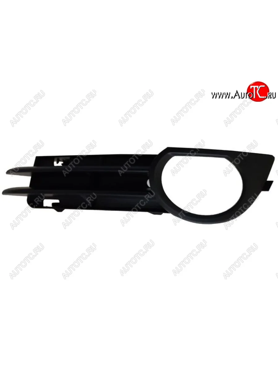 Левая вставка переднего бампера (с отверстием под ПТФ, пр-во Тайвань) TYG Audi A3 8PA хэтчбэк 5 дв. 1-ый рестайлинг (2004-2008)  в Керчи Республика Крым