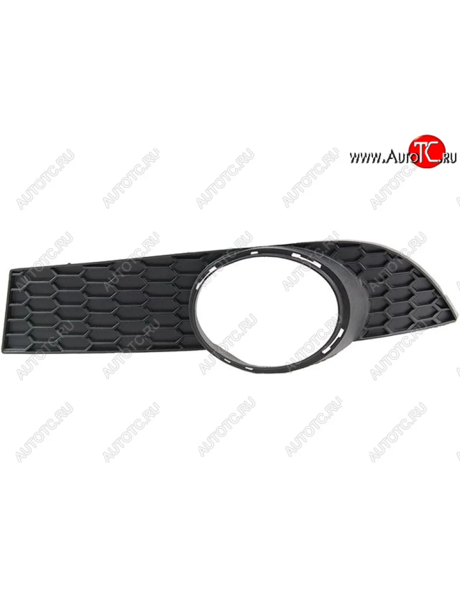 Левая вставка переднего бампера (с отверстием под ПТФ, пр-во Китай) BODYPARTS Chevrolet Aveo T250 хэтчбек 5 дв рестайлинг (2006-2011)  в Перми Пермском крае