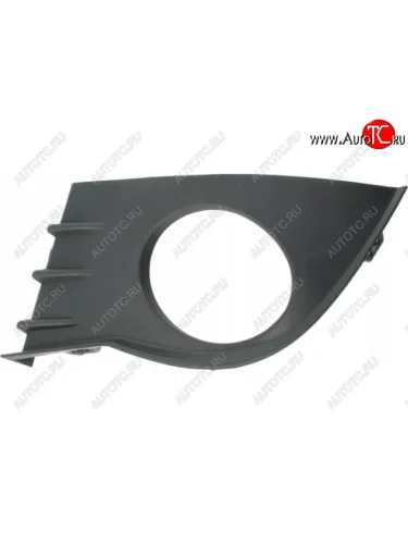 Левая вставка переднего бампера (с отверстием под ПТФ, пр-во Тайвань) TYG Renault Clio BR дорестайлинг, хэтчбэк 5 дв. (2005-2009)