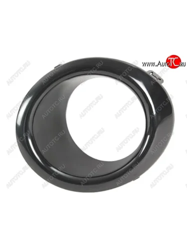 Левая вставка переднего бампера (с отверстием под ПТФ, пр-во Тайвань) TYG Nissan Note 1 E11 рестайлинг (2008-2013)