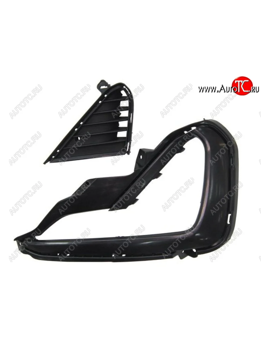 Правая вставка переднего бампера (с отверстием под ПТФ, пр-во Китай) CHINA KIA Optima JF седан рестайлинг (2018-2020)  в Перми Пермском крае