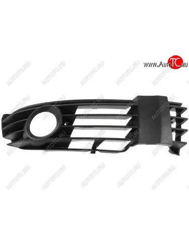 Правая вставка переднего бампера (с отверстием под ПТФ, пр-во Тайвань) TYG Volkswagen Passat B5.5 седан рестайлинг (2000-2005)