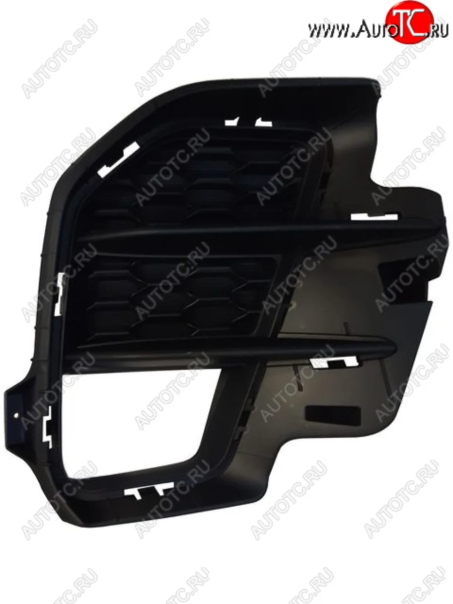 Правая решетка переднего бампера (с отверстием под ПТФ, пр-во Китай) CHINA KIA Rio X рестайлинг (2020-2025)  с доставкой в г. Керчь