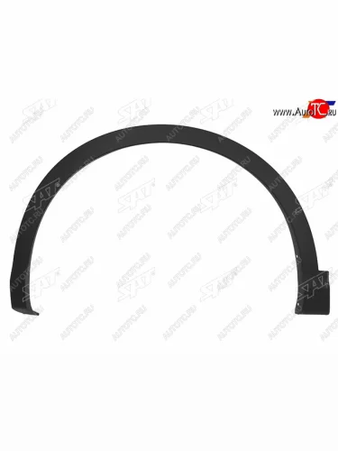 Молдинг арки крыла LH передний (плоский) Nissan Qashqai 2 J11 дорестайлинг (2013-2019)