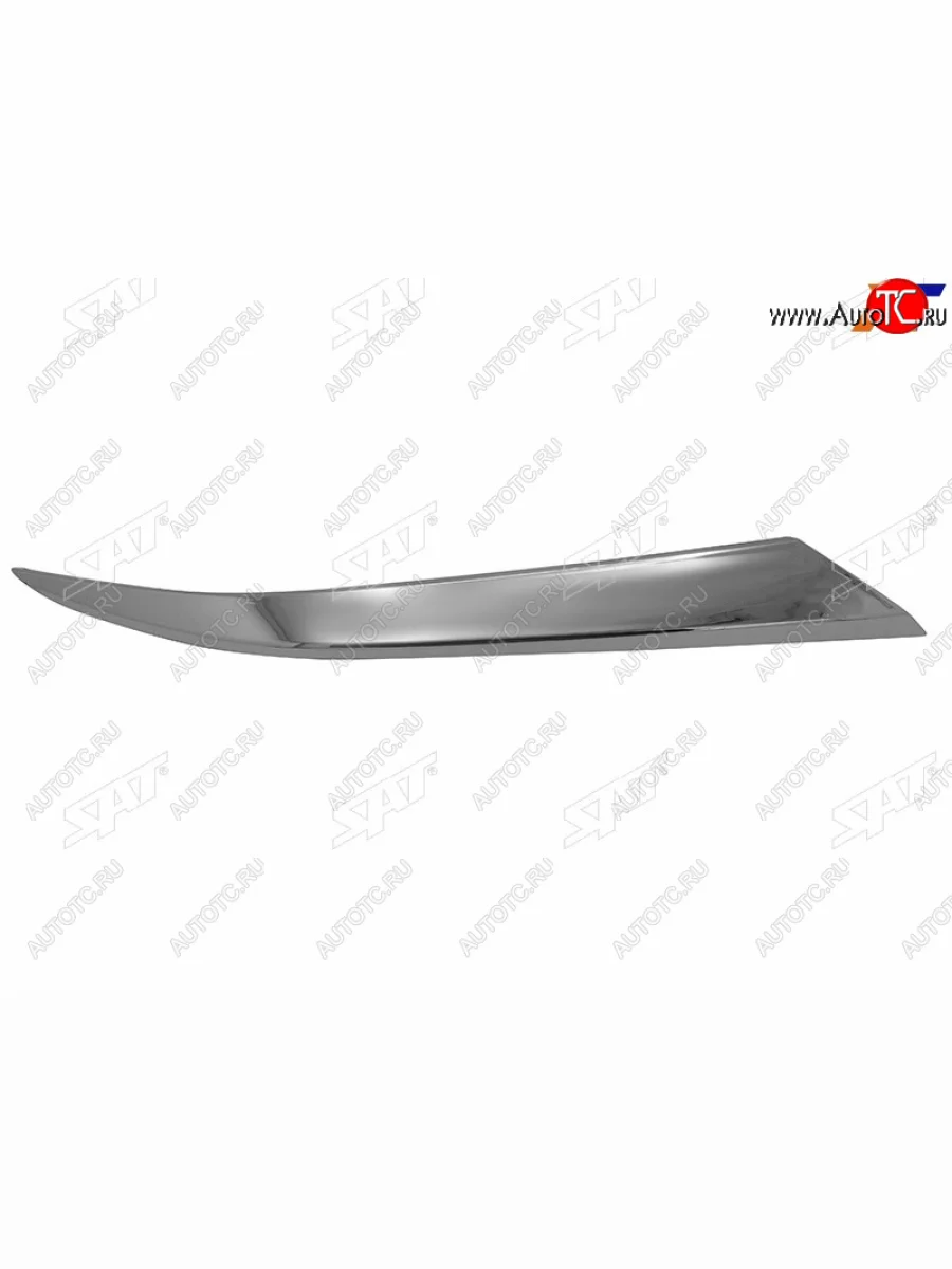 Молдинг бампера RH SAT Hyundai Santa Fe TM дорестайлинг (2018-2021)  в Самаре Самарской области