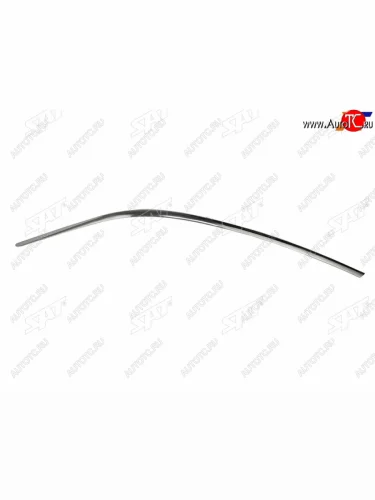 Молдинг бампера LH SAT Mercedes-Benz S class 5 W221 седан дорестайлинг (2005-2009)