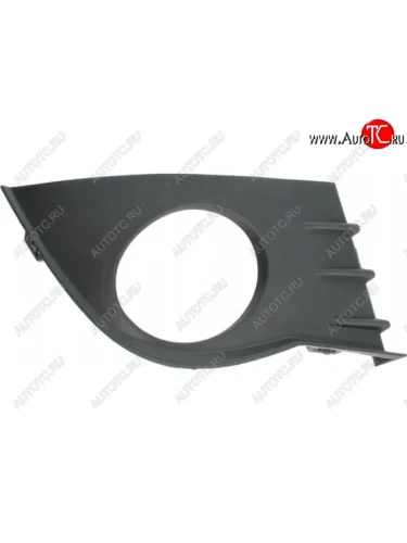 Правая вставка переднего бампера (с отверстием под ПТФ, пр-во Тайвань) TYG Renault Clio BR дорестайлинг, хэтчбэк 5 дв. (2005-2009)