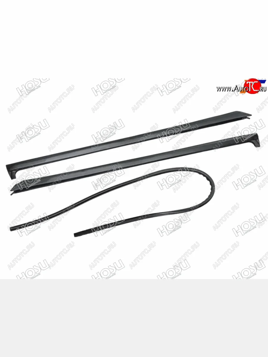 Молдинг лобового стекла (Левый +Правый +Верх) HOSU Лада ВАЗ Приора 2170 седан дорестайлинг (2007-2014)  в Самаре Самарской области