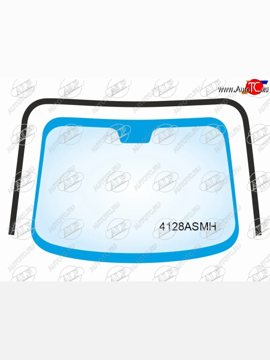 Молдинг лобового стекла (П-образный) ALP Hyundai Getz TB хэтчбэк 5 дв. рестайлинг (2005-2010)  в Керчи Республика Крым