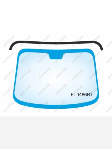 Молдинг лобового стекла (Сверху) FLEXLINE  