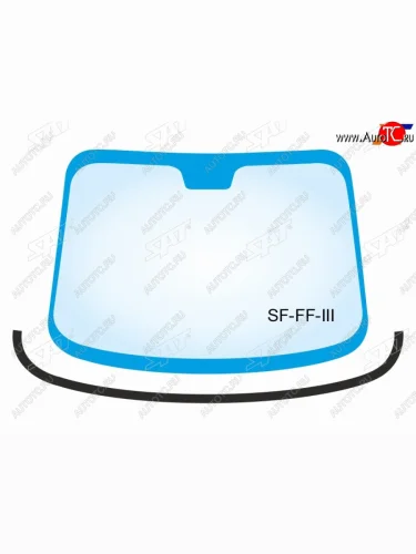 Молдинг лобового стекла (Снизу) SAT Ford Focus 3 хэтчбэк дорестайлинг (2010-2015)