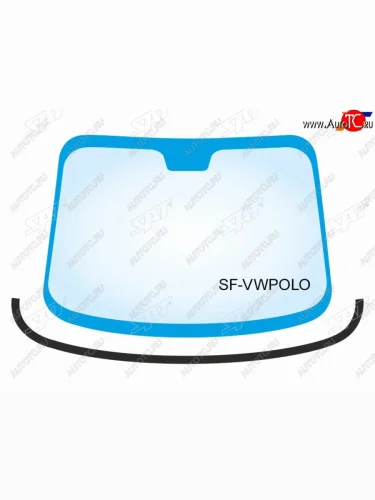 Молдинг лобового стекла (Снизу) SAT Volkswagen Polo Mk5 6R,6C,61 седан рестайлинг (2015-2020)