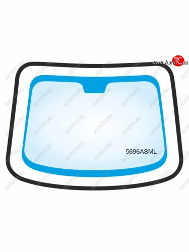 Молдинг лобового стекла (Уплотнительная резинка Wide Cab) Mitsubishi Fuso Canter FE8 02-22 Mitsubishi Fuso Canter (2002-2025)