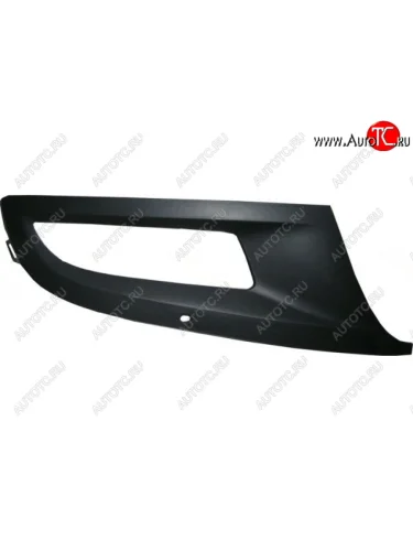 Правая вставка переднего бампера (с отверстием под ПТФ, пр-во Тайвань) TYG Volkswagen Polo Mk5 6R,6C,61 седан дорестайлинг (2009-2015)