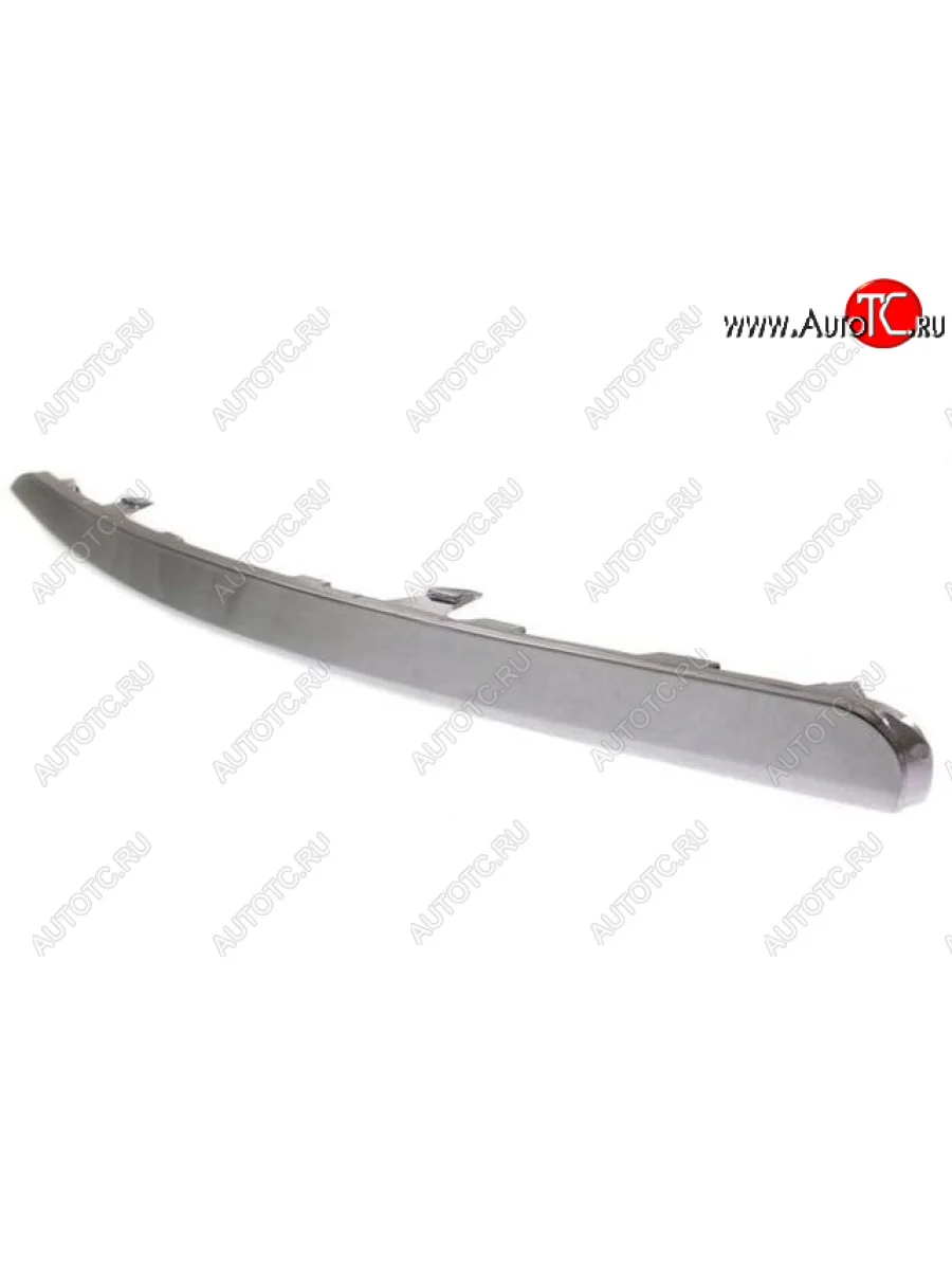 Передний правый молдинг бампера (пр-во Китай) CHINA KIA Sportage 3 SL дорестайлинг (2010-2014) (хром)  в Самаре Самарской области