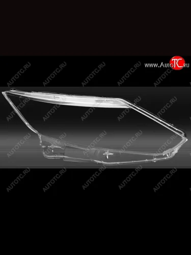 Правое стекло передней фары (пр-во Китай) CHINA Nissan Qashqai 2 J11 дорестайлинг (2013-2019)