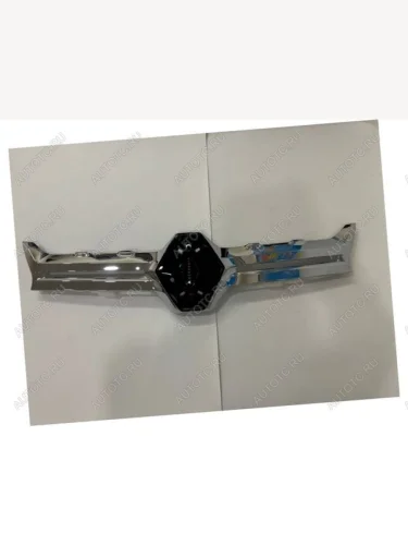 Молдинг решетки радиатора (пр-во Китай) BODYPARTS (хром) Renault Duster HS рестайлинг (2015-2021)