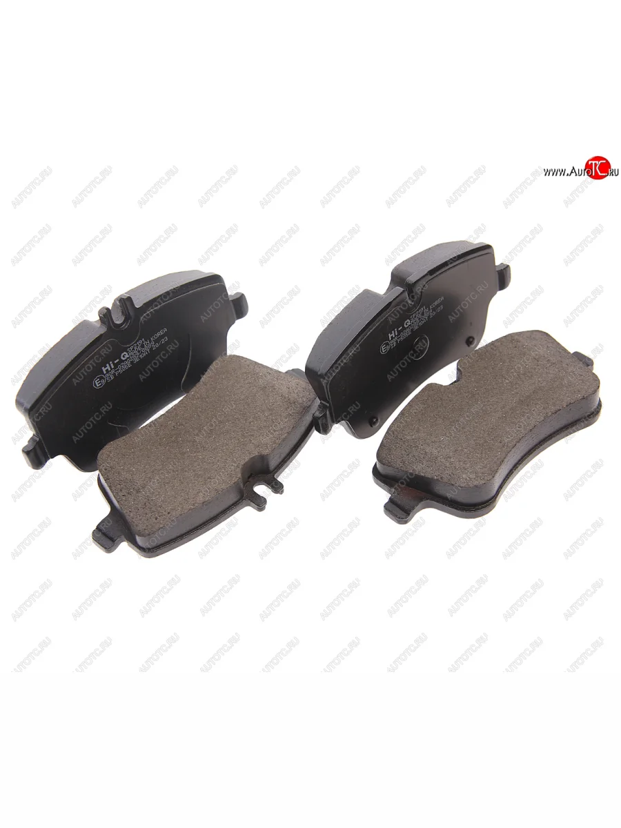 Колодки тормозные передние (4шт.) SANGSIN Mercedes-Benz C-Class W203 дорестайлинг седан (2000-2004)  в Самаре Самарской области