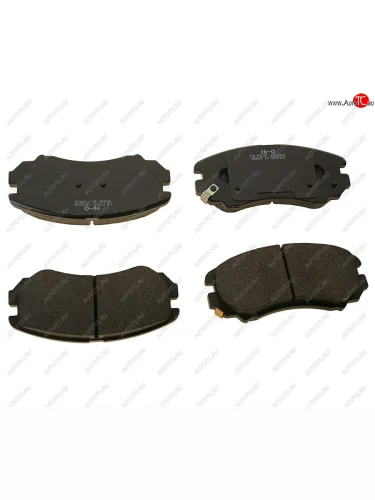 Колодки тормозные передние (4шт.) SANGSIN Hyundai Elantra MD дорестайлинг (2010-2013)