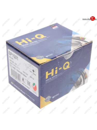 Колодки тормозные задние (4шт.) SANGSIN Volvo S40 VS седан рестайлинг (2000-2004)